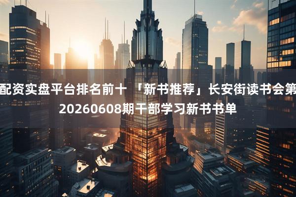 配资实盘平台排名前十 「新书推荐」长安街读书会第20260608期干部学习新书书单